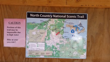 Map of North Country Trails