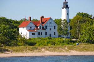 Shoreline at Point Iroquois