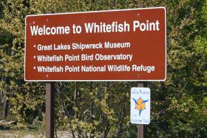 Whitefish Point Signage